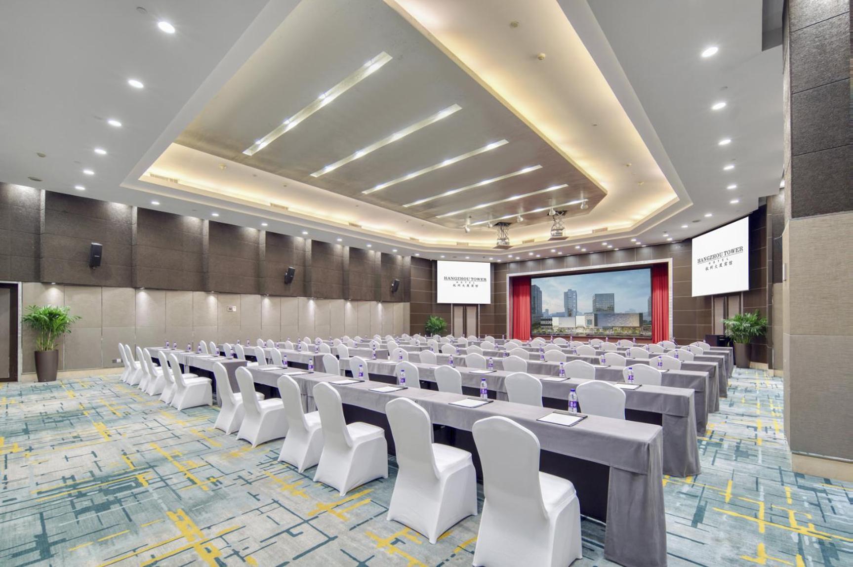 Hangzhou Tower Hotel Dış mekan fotoğraf