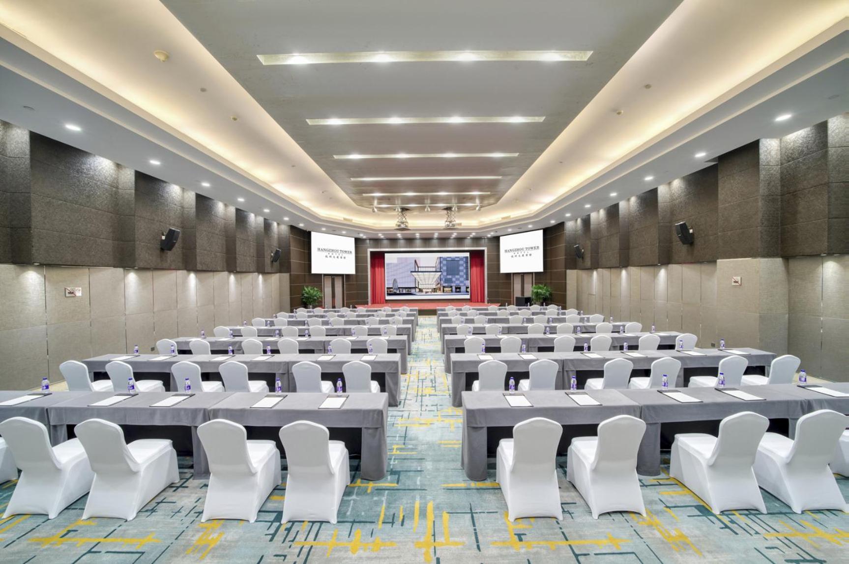 Hangzhou Tower Hotel Dış mekan fotoğraf
