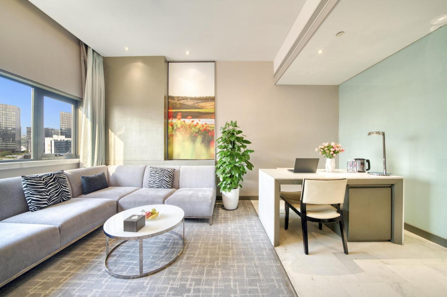 Hangzhou Tower Hotel Dış mekan fotoğraf