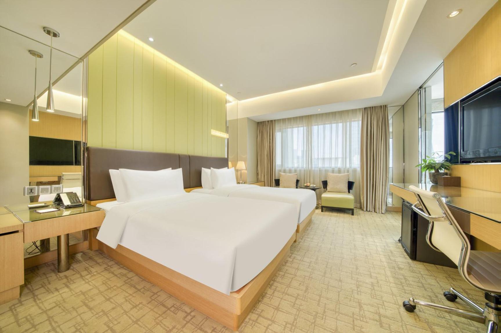 Hangzhou Tower Hotel Dış mekan fotoğraf