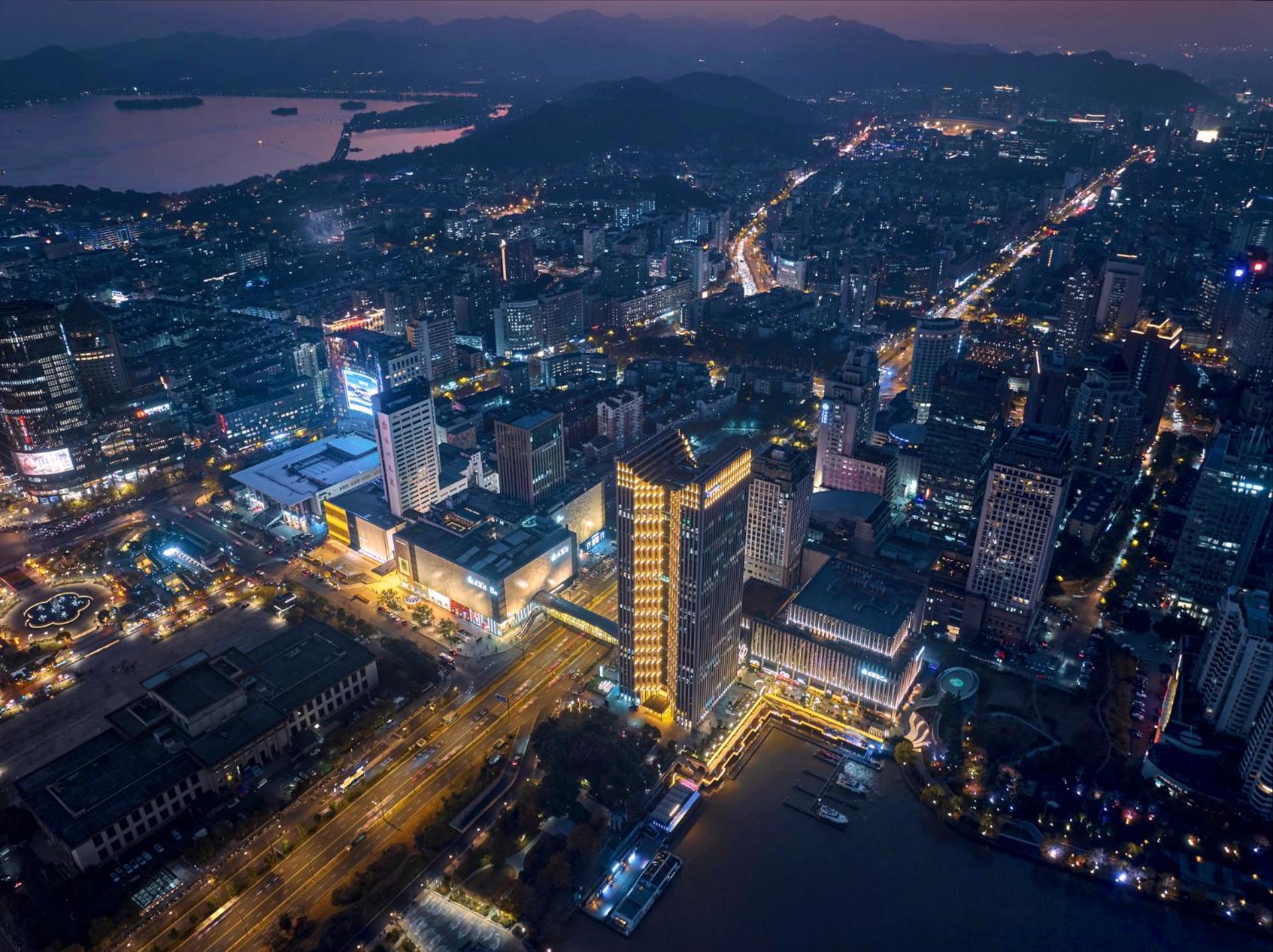 Hangzhou Tower Hotel Dış mekan fotoğraf